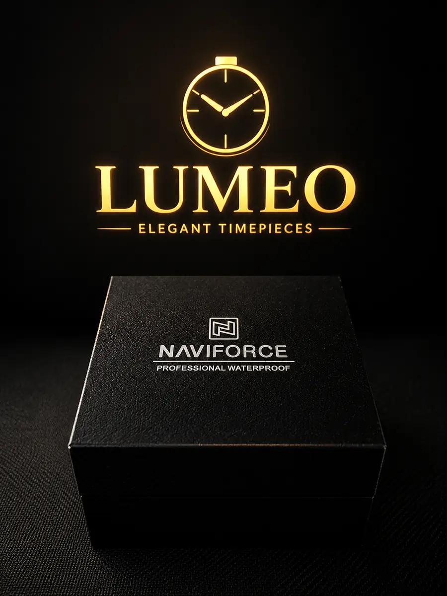 NAVIFORCE Chronograph Steel Silver – Montre Homme Élégante & Sportive - vue 3